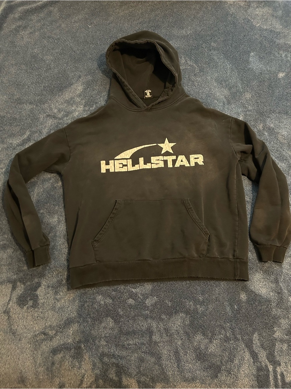 Hellstar Black Graphic Hoodie